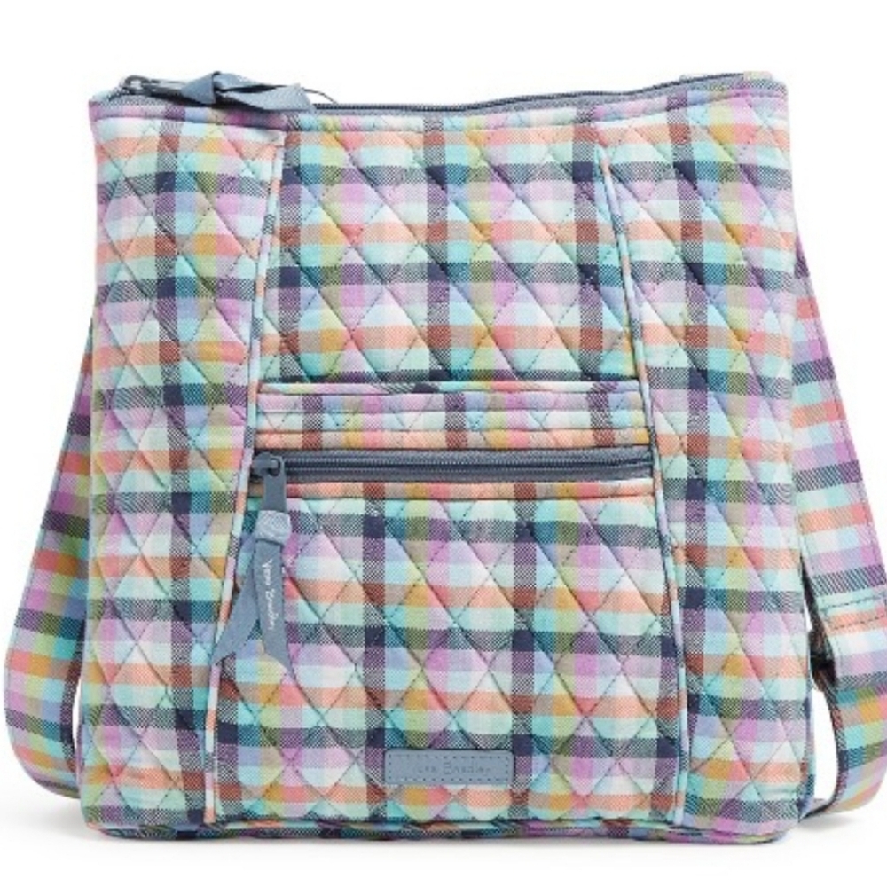 Vera Bradley hipster gingham plaid